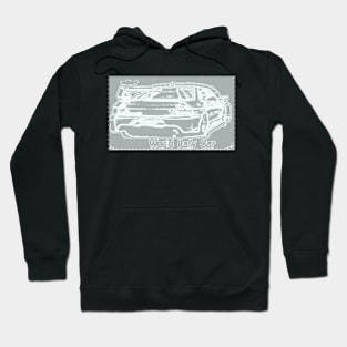 Rally Car wall art Hoodie